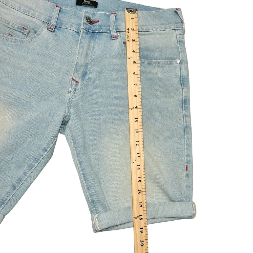 True Religion Roco‎ Skinny Short Mens Size 32 Jort Denim Streetwear Preppy